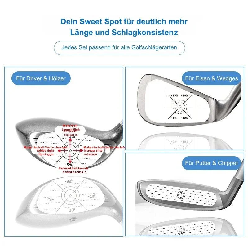 golf impact sticker anwendung